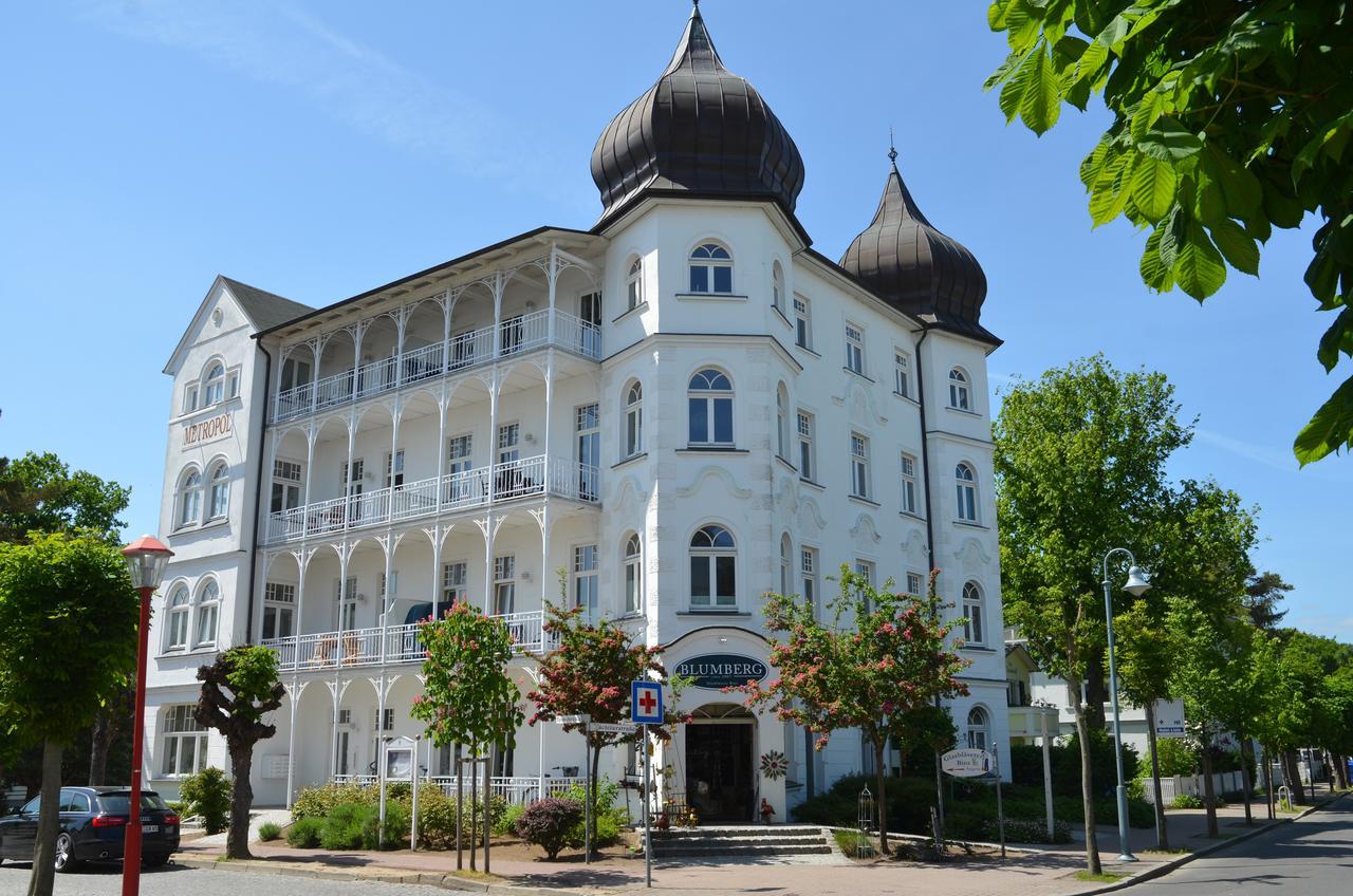 Haus Metropol - Fewo 7 Mit Balkon Und Meerblick Binz Exterior foto