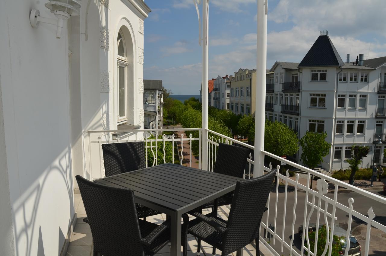 Haus Metropol - Fewo 7 Mit Balkon Und Meerblick Binz Exterior foto